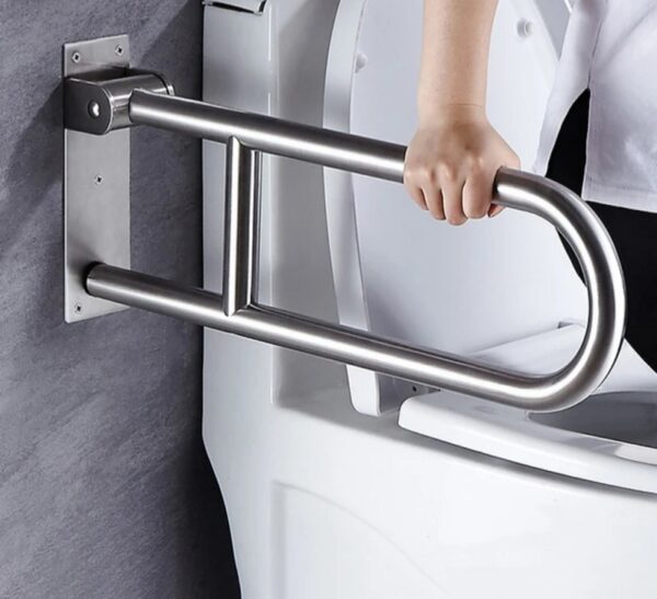 Tay vịn toilet cho người già giải pháp an toàn khi đi vệ sinh