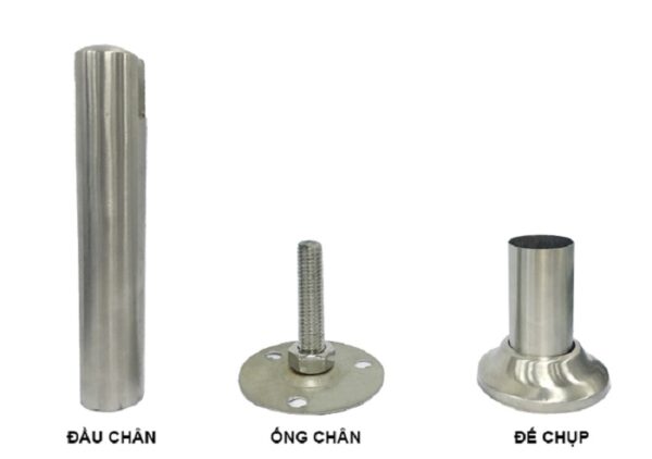Chân đỡ vách ngăn inox giải pháp ổn định và bền vững cho vách ngăn vệ sinh 3 Chân đỡ vách ngăn inox giải pháp ổn định và bền vững cho vách ngăn vệ sinh
