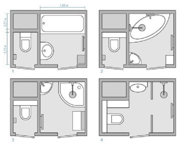 Bản vẽ cad nhà vệ sinh cho nhà ở, văn phòng, công trình công cộng