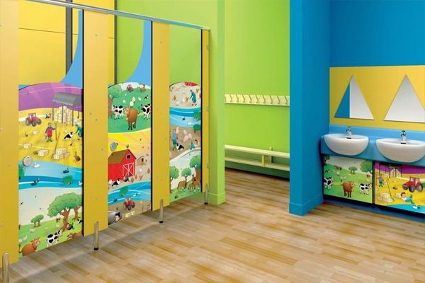 Vách ngăn nhà vệ sinh mầm non lựa chọn thông minh cho trường học 3 Vách ngăn nhà vệ sinh mầm non lựa chọn thông minh cho trường học
