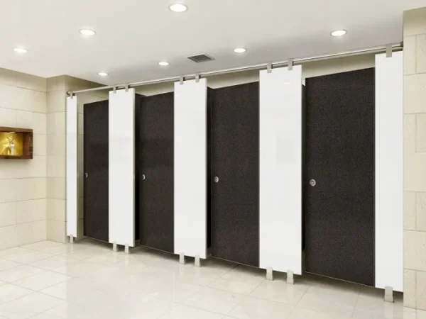 Vách ngăn nhà vệ sinh siêu thị giá tốt