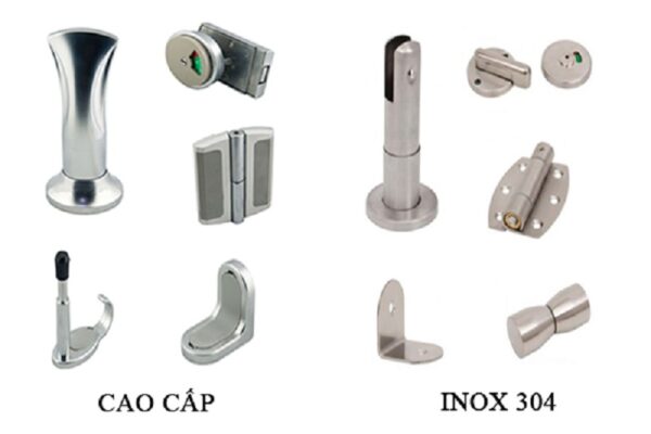 Chọn bộ phụ kiện vách ngăn toilet nâng tầm thẩm mỹ và công năng 2 Chọn bộ phụ kiện vách ngăn toilet nâng tầm thẩm mỹ và công năng