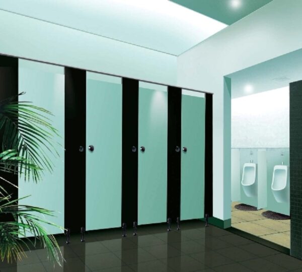 Vách ngăn nhà vệ sinh công cộng đạt tiêu chuẩn sạch sẽ chuyên nghiệp