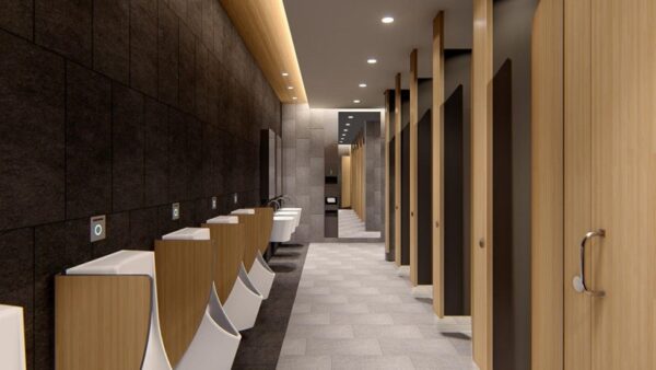 Bí kíp lựa chọn vách ngăn toilet quán ăn giúp tăng trải nghiệm khách hàng