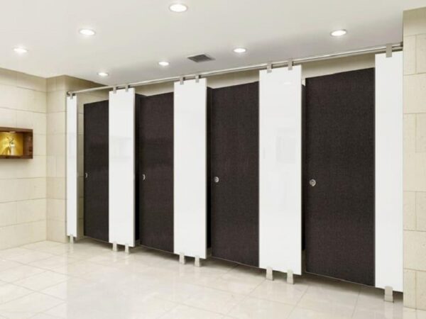 Dịch vụ thi cong vach ngan ve sinh Compact HPL chất lượng cao