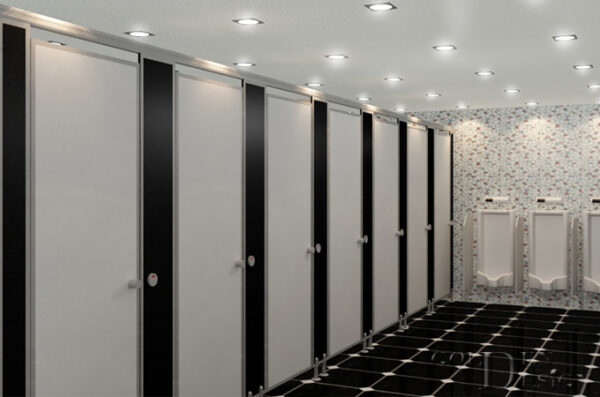 Dịch vụ thi công vách ngăn vệ sinh Compact chuyên nghiệp