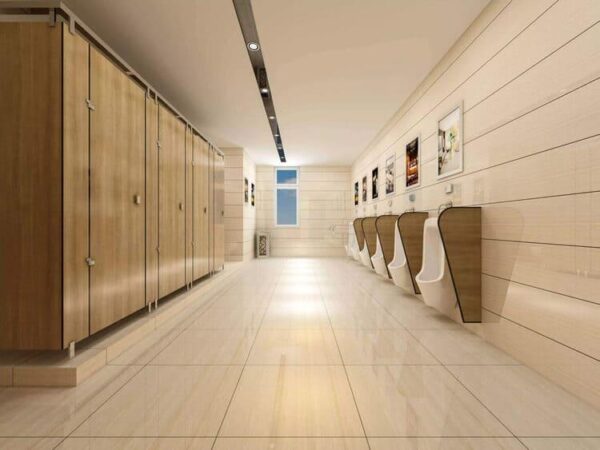 mau vach ngan nha ve sinh bang go cong nghiep