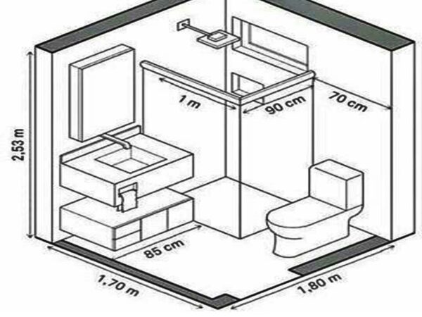 Khám phá ngay bản vẽ CAD vách ngăn vệ sinh compact đẹp, dễ thi công 3 Khám phá ngay bản vẽ CAD vách ngăn vệ sinh compact đẹp, dễ thi công